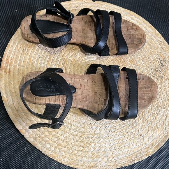 Timberland Earthkeepers Leather Strap Buckle closure Clog Sandals Size 9 - Picture 4 of 12